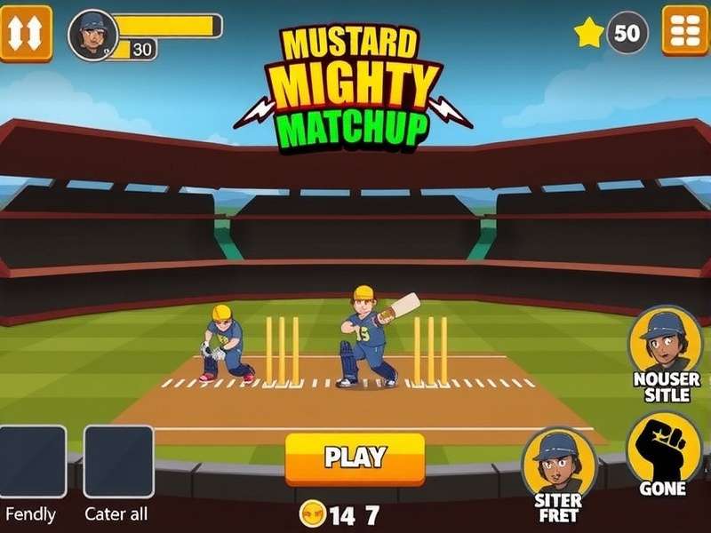 Mustard Mighty Matchup gameplay screenshot